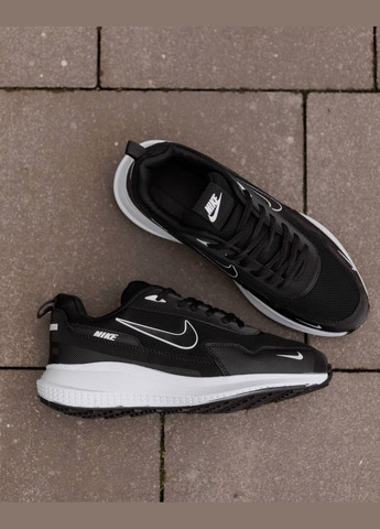 Черные демисезонные мужские кроссовки No Brand