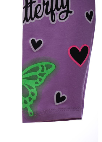 Велосипедки трикотажні з Метеликами фіолетові Cit Cit Kids 110 см (44812) BABYKROHA (297199455)