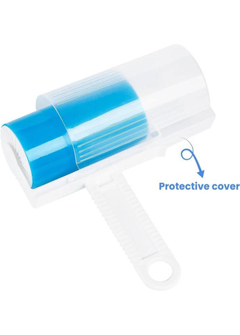 Многоразовый липкий ролик для чистки одежды, силиконовый валик для удаления шерсти животных из одежды и мебели No Brand (306554884)