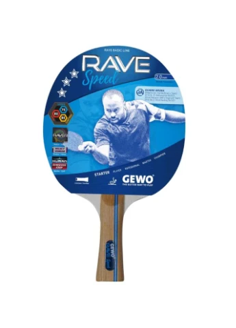 Набір для настільного тенісу Rave Speed 2 Bats 3 Balls (86080000) GEWO (323092651)
