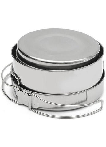 Набор металлической посуды 8 предметов для пикника Kamille (282594392)