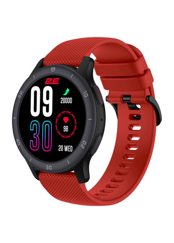 Smart Watch Motion GT2 47mm black/red+ ремінець зелений UA 2E (365066809)