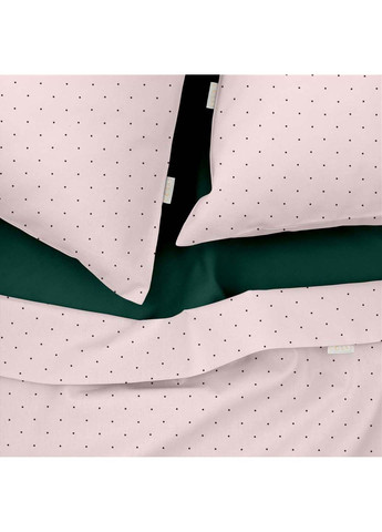 Євро постіль з простирадлом на гумці MINI DOTS CS23 200х220 см Cosas (307474887)