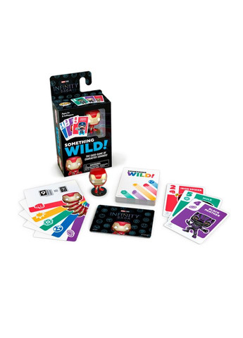 Карткова гра "Залізна людина" Something Wild 60495 з фігуркою Funko (367966872)