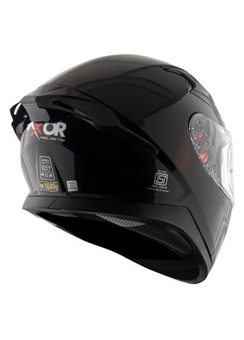 Мото шлем Apex SC Black черный Axor (356775632)