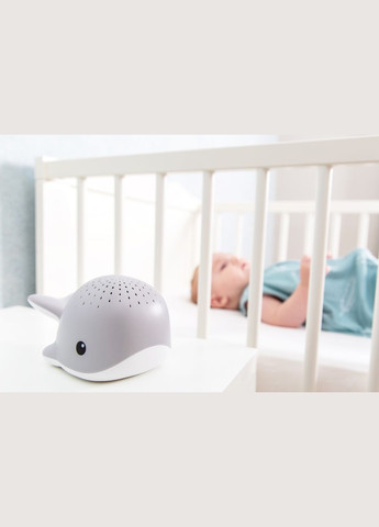 Музыкальный ночник-проектор Wally Кит серый () Zazu ZA-WALLY-01 (328398658)