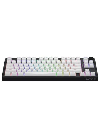 Клавиатура (HTK3180UA) Hator Skyfall 80 Wireless Black/White (377856738)
