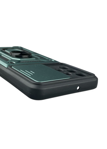 Чохол для Galaxy A32 (SM-A325) броньований з кільцем-тримачем підставкою зі шторкою на самсунг а32 зелений rg1 Samsung (366389452)