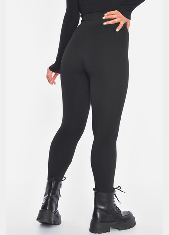 Лосини жіночі на штучному хутрі чорного кольору Let's Shop (303677990)