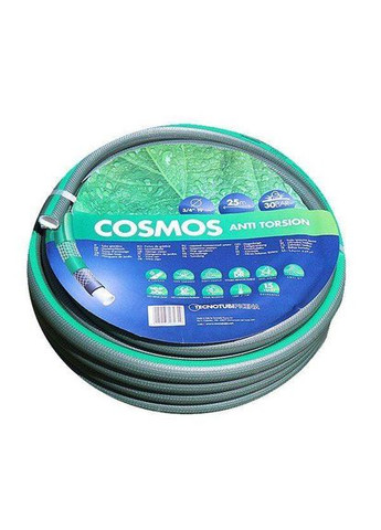 Шланг Cosmos садовый для полива диаметр 1/2 дюйма, длина 25 м (CS 1/2 25) Tecnotubi (276963899)