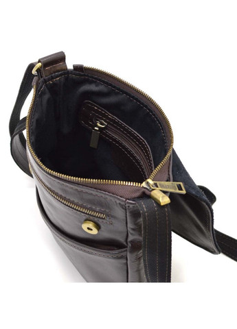 Чоловіча шкіряна сумка-месенджер 22х25.5х4 см TARWA (315875009)