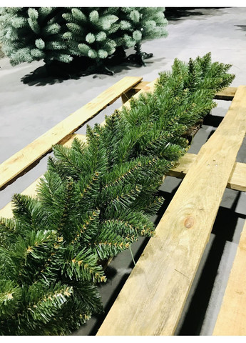 Гирлянда хвойная Elegant из плёнки 16 м зелёная HVOYA (366963837)