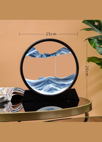 Картина-антистресс "Песчаный пейзаж" (Moving Sandscapes) 25см Песочный пейзаж Подарок на годовщину No Brand (313654355)