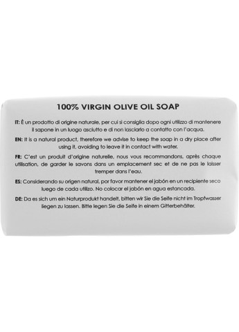 Мыло для лица и тела на основе оливкового масла, без запаха Face & Body Soap Olive 100g (614299-62427) Olivella (368638747)