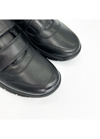 Черные кроссовки (р) кожа 0-2-2-652231 Imac