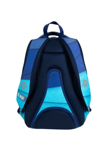 Рюкзак шкільний підлітковий BP-57 MELANGE STRIPES 626982 синій з блакитним ST.Right (301212643)