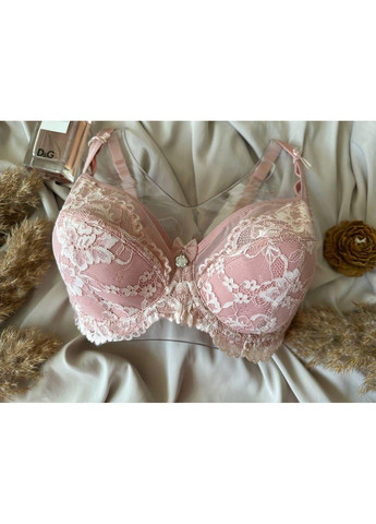 Пудровый бюстгальтер с мягким поролоном 11926 пудровый Lanny Mode