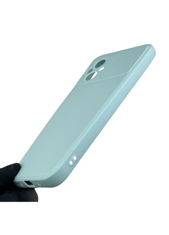 Чехол для Poco M5 с квадратными гранями с защитой камеры на сяоми поко м5 серый Xiaomi (366022430)