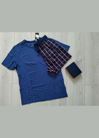 Пижама мужская домашний костюм одежда для дома и сна футболка шорты р. s Livergy (291841801)