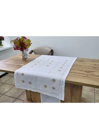Вишита скатертина-ранер ручної роботи на панамі розміром 650*1300 Hand Made (368831727)