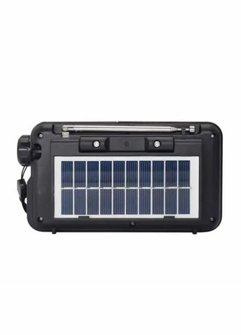 Радіоприймач у стилі ретро RX-BT499VS акумуляторне радіо з антеною сонячна батарея Коричневий Golon (322817229)