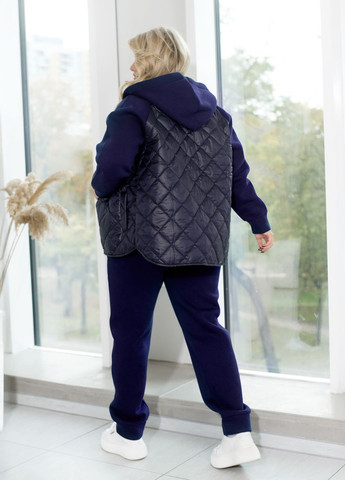 Спортивний костюм жіночий зимовий на флісі (худі + штани) No Brand (367959734)