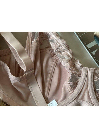 Пудровый пудровый бюстгальтер на чашку d, кружевной лифчик без поролона Acousma