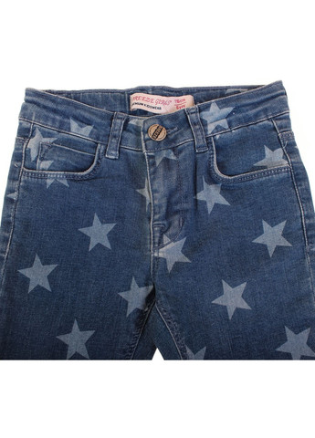 Синие демисезонные брюки джинсовые oz 17810 Breeze