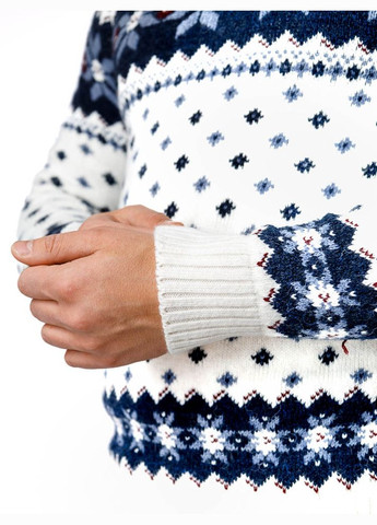 Молочный зимний мужской свитер цвет молочный cb-00233273 Gerekli