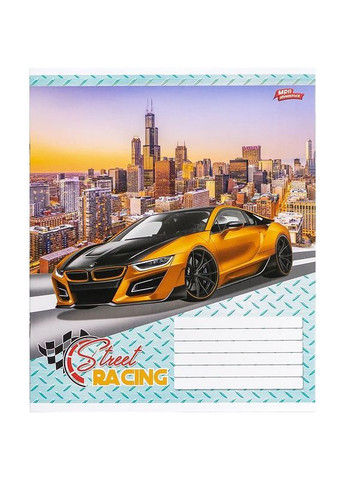 Зошит 36 арк. клітинка "МРІЇ" / Street racing Мрії Збуваються (342417617)