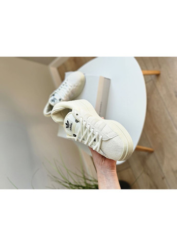 Бежеві Осінні кросівки чоловічі і жіночі adidas campus x bad bunny beige| адідас кампус бежеві No Brand