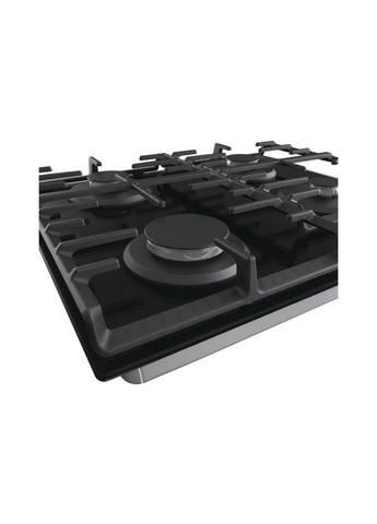 Варочная поверхность газовая на стекле, 60см, чугун, черный Gorenje (323120461)