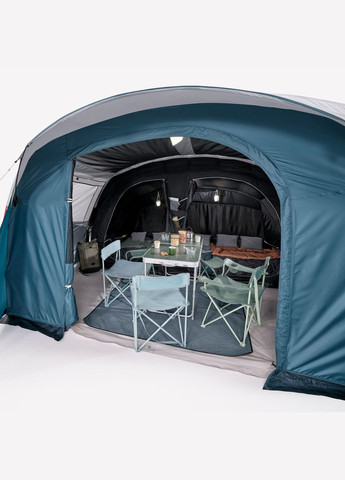 Туристичний Намет з Тамбуром П'ятимісна Двокімнатна ARPENAZ FRESH&BLACK 5.2 F&B Водонепроникна Quechua (335052854)