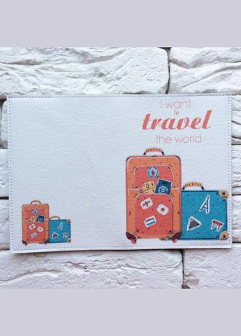 Тревел-кейс Семья ( ) экокожа No Brand (299387915)