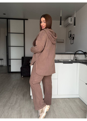 Женский теплый костюм из мягенького Полара на Флисе Nositi 258-1-750 (370547581)