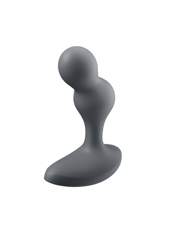 Виброанальная смарт пробка Connect Deep Diver серый Satisfyer (340455736)