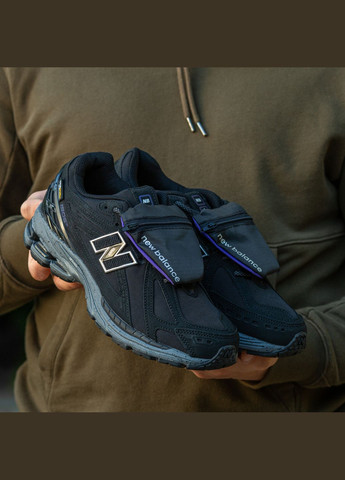 Чорні Осінні кросівки чоловічі new balance 1906r cordura pocket black \ нью беланс 1906 кордура чорні No Brand
