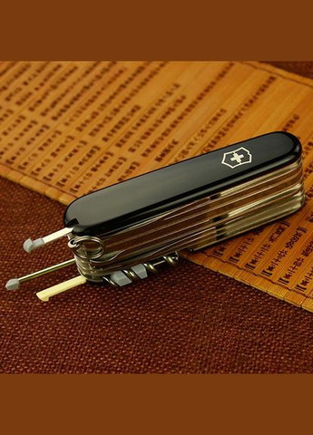 Ніж SwissChamp Black 1.6795.3 Victorinox (317301192)