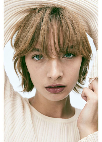 Кремовый демисезонный джемпер H&M