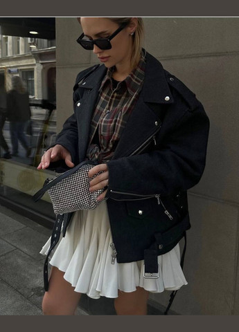 Белая однотонная юбка Elanzh