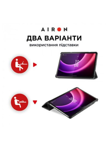 Чехол для планшета Premium Lenovo Tab P11 2nd Gen 11.5" + protective film black (4822352781093) Airon Premium Lenovo Tab P11 2nd Gen 11.5&quot; + protective (366487542)