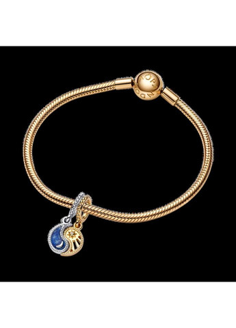 Серебряные бусины Пандора "Миры ярко. Стремись к большему" 762678C01 Kabluchka (355347999)