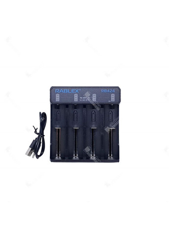 Интеллектуальное зарядное устройство RB424 (Li-Ion, NiMH, NiCd) 2А Rablex (361068591)