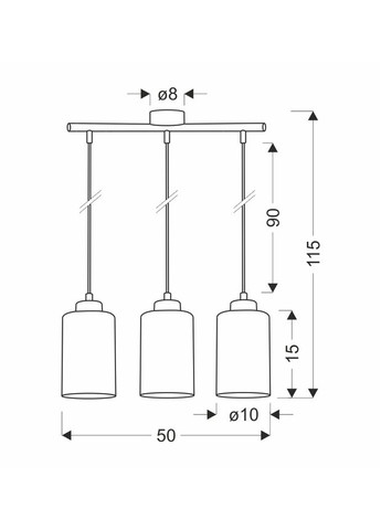 Люстра Aspra (33-16270) Candellux (361313309)