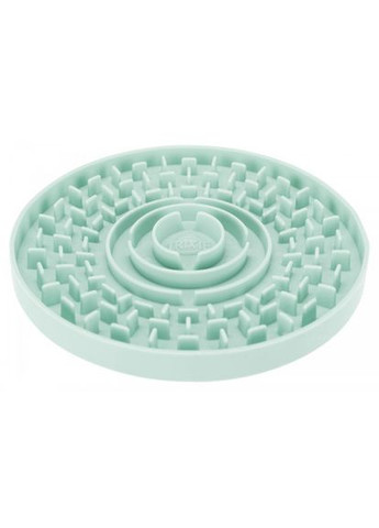 Миска Junior для повільного годування цуценят, блакитна, пластик, d 15 см Trixie (324625188)