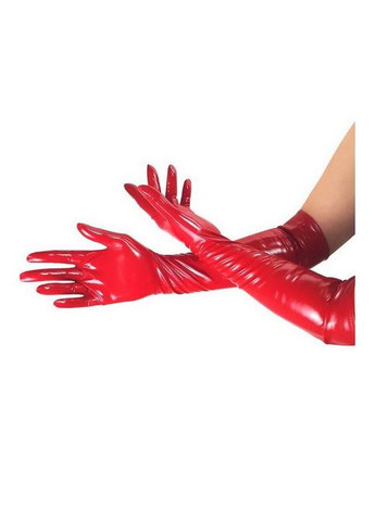 Червоні вінілові рукавички D&A (285766188)