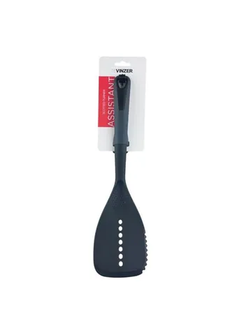 Лопатка кухонна Assistant 50520 9х34 см чорна Vinzer (394658840)
