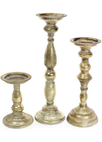 Свічник декоративний Cornel металевий 12х12х40 см для дому та інтер'єру свічник для оформлення Bona (368990812)