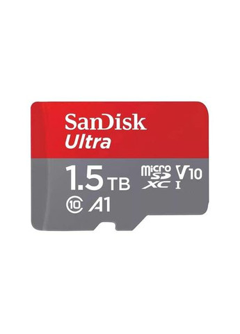 Картка пам'яті microSDXC Ultra A1 1.5TB (R150MB/s) з адаптером SanDisk (293345604)