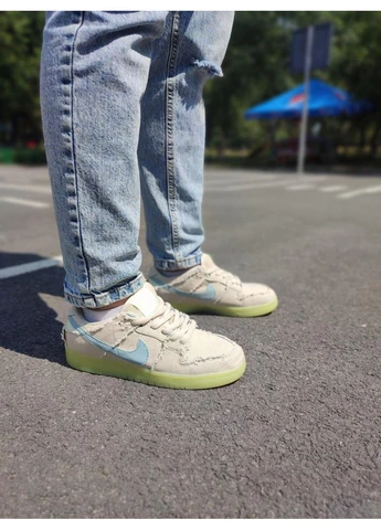 Комбіновані літні кросівки nike sb dunk low mummy v2 найк сб данк No Brand